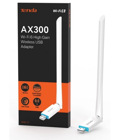 CLE WIFI TENDA WIFI6 AX300 U2